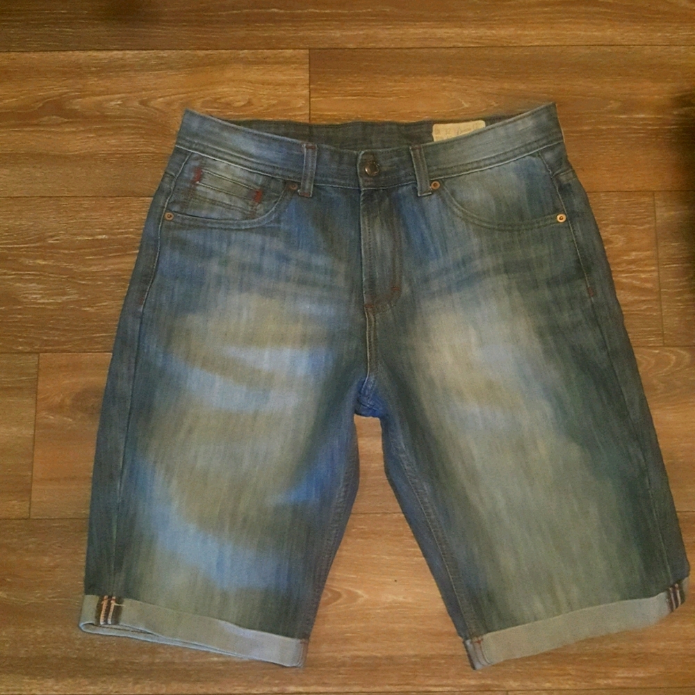 Denim&Co. 5-Pocket Cuffed Bermuda Shorts